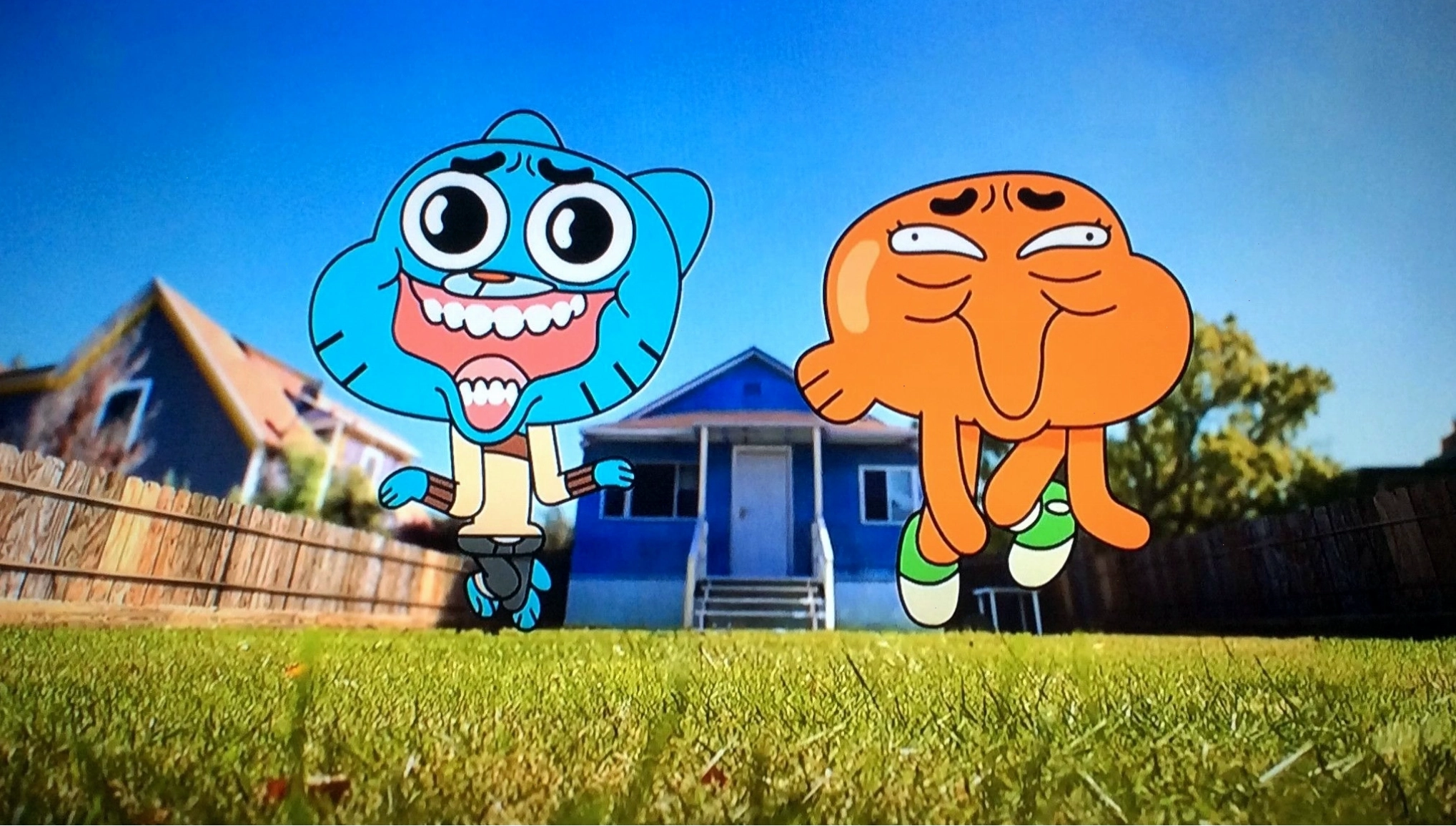 Hình nền Gumball với phong cách hoạt hình đặc trưng