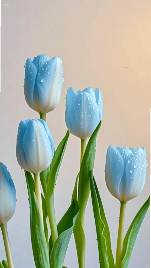 Hình nền hoa tulip nở rộ trong vườn