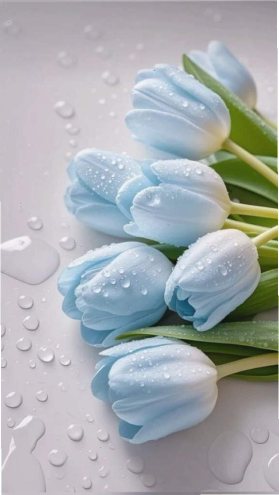 Hình nền hoa tulip tím đẹp cho điện thoại