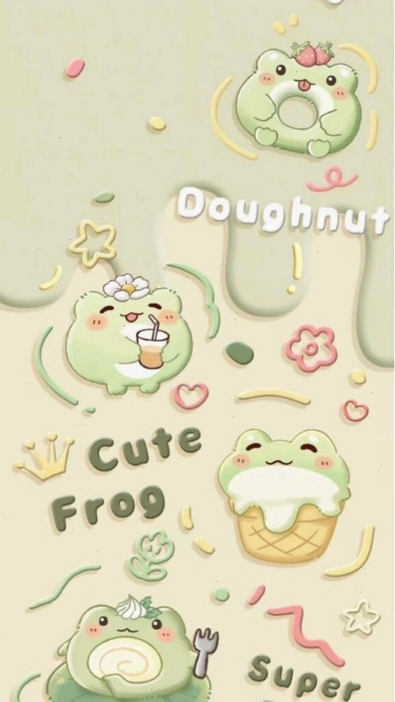 Hình nền iPad cute với phong cách vẽ tay