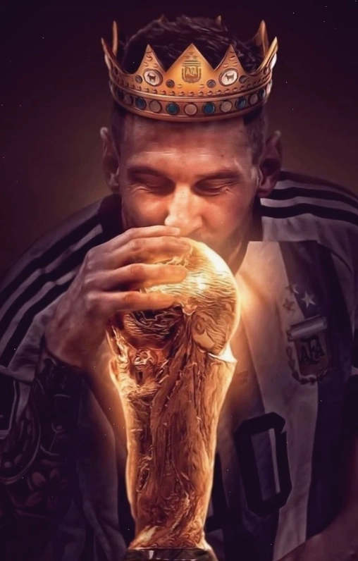 Hình nền Leo Messi 4K vô địch World Cup