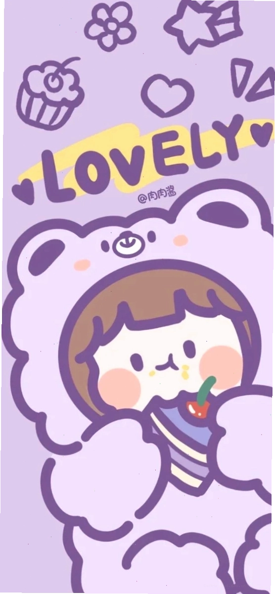 Hình nền màu tím pastel ngang