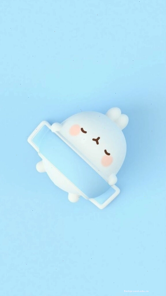 Hình nền màu xanh dương cute và cực kỳ đáng yêu