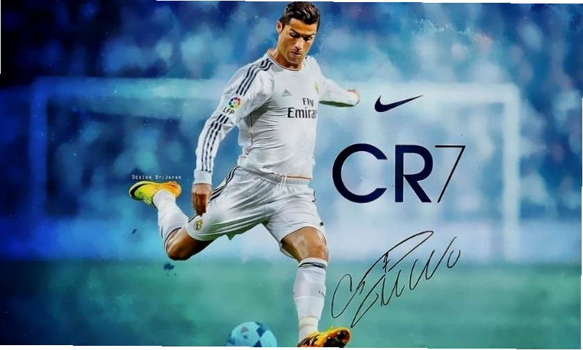 Hình nền máy tính Cristiano Ronaldo thể hiện đẳng cấp siêu sao