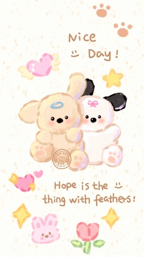 Hình nền ngang cute với chú thỏ trắng tinh nghịch