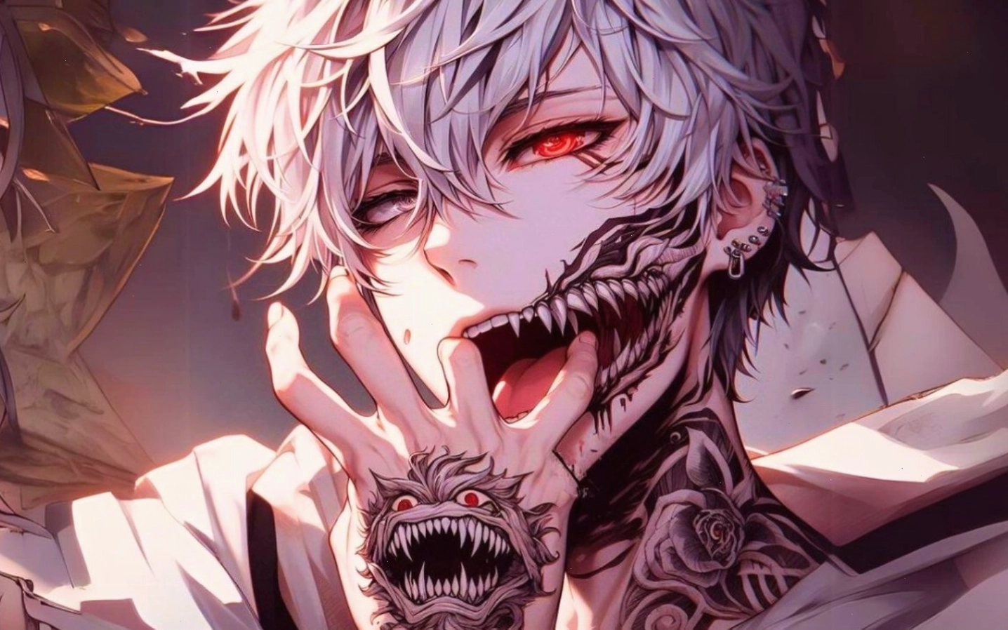 Hình nền nhân vật anime đầy lạnh lùng và cuốn hút