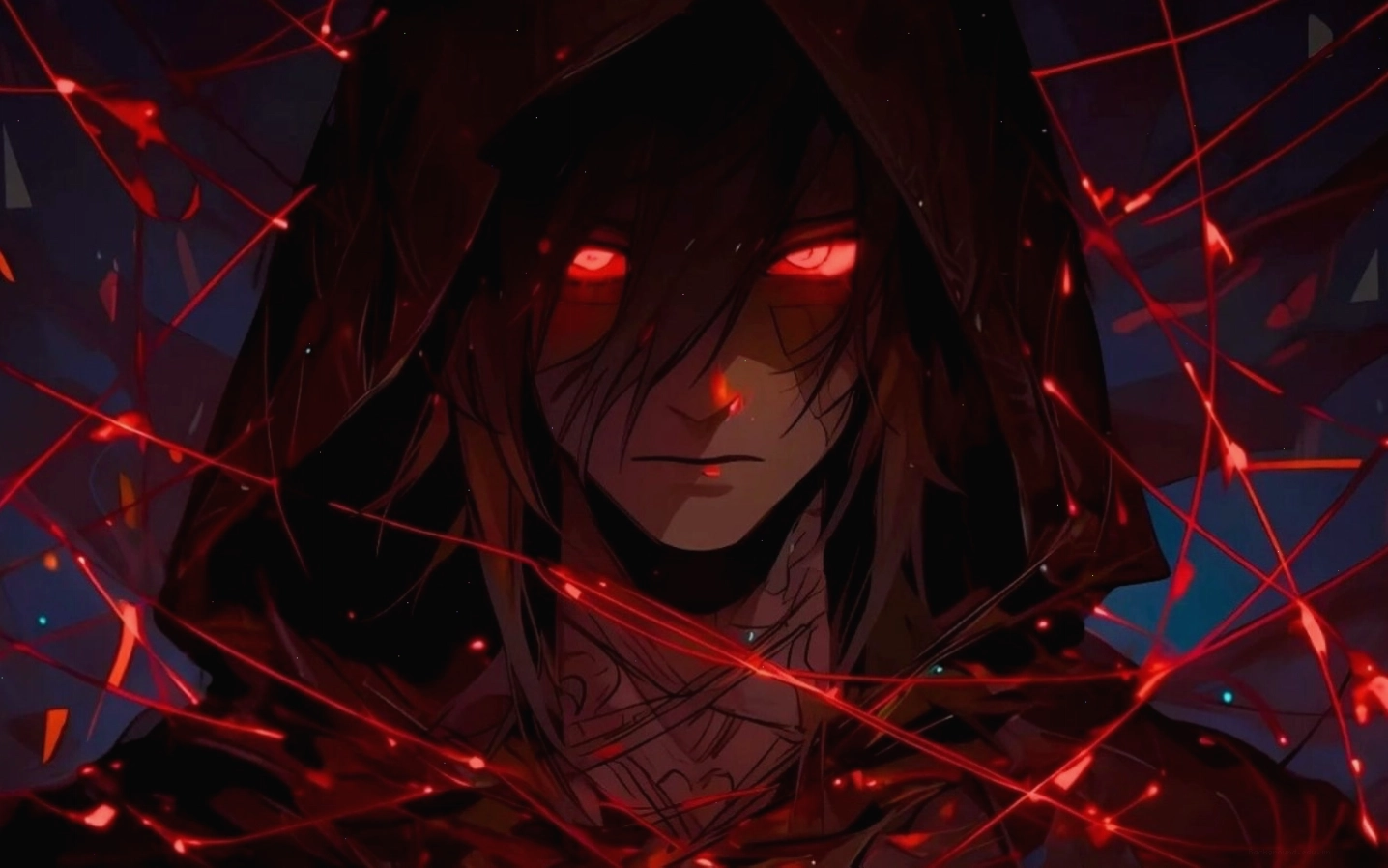Hình nền nhân vật anime đầy lạnh lùng và cuốn hút