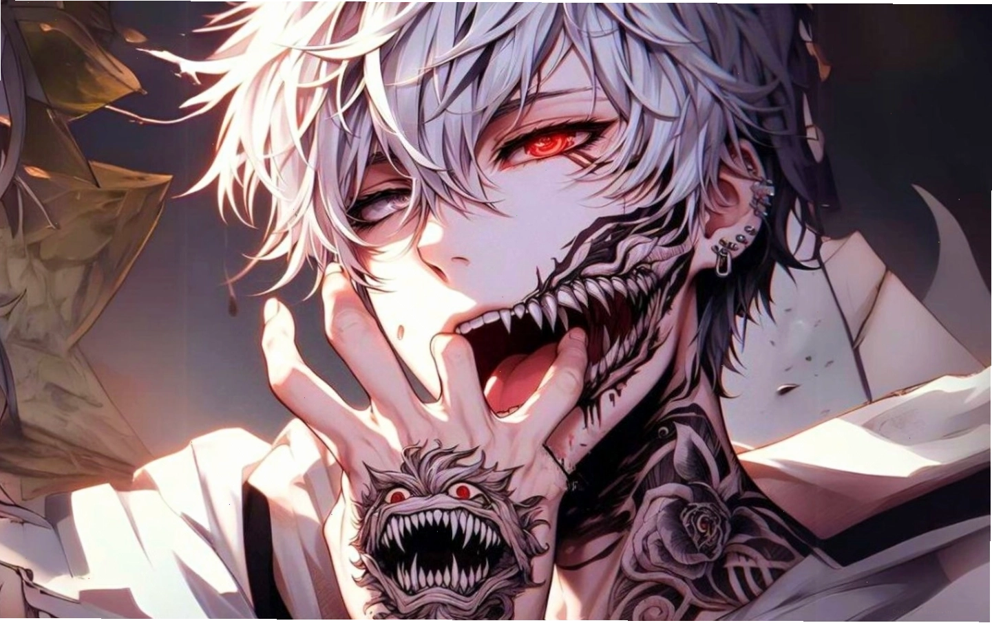 Hình nền nhân vật anime nữ lạnh lùng và cuốn hút