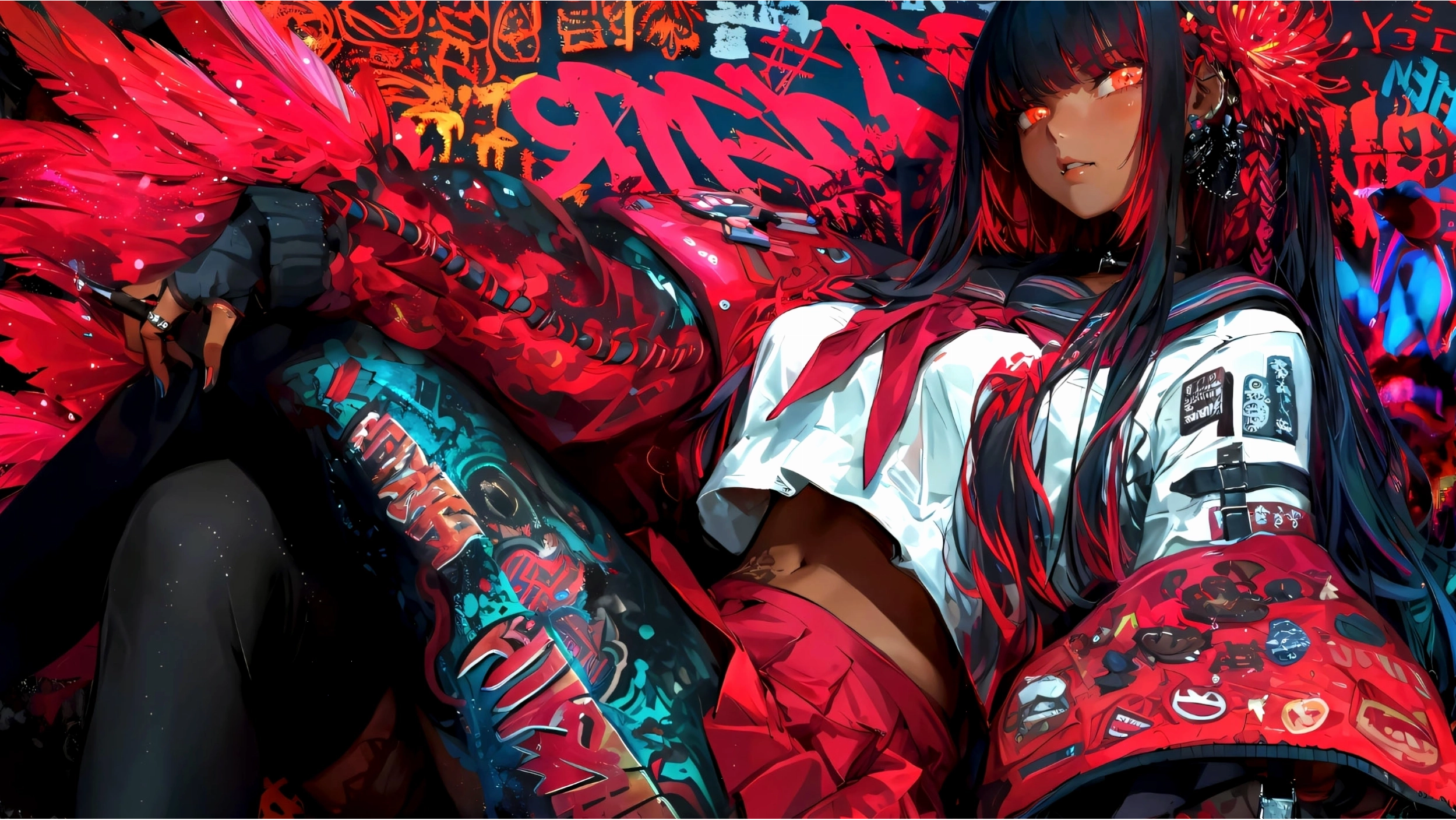 Hình nền Zalo phong cách anime 4K