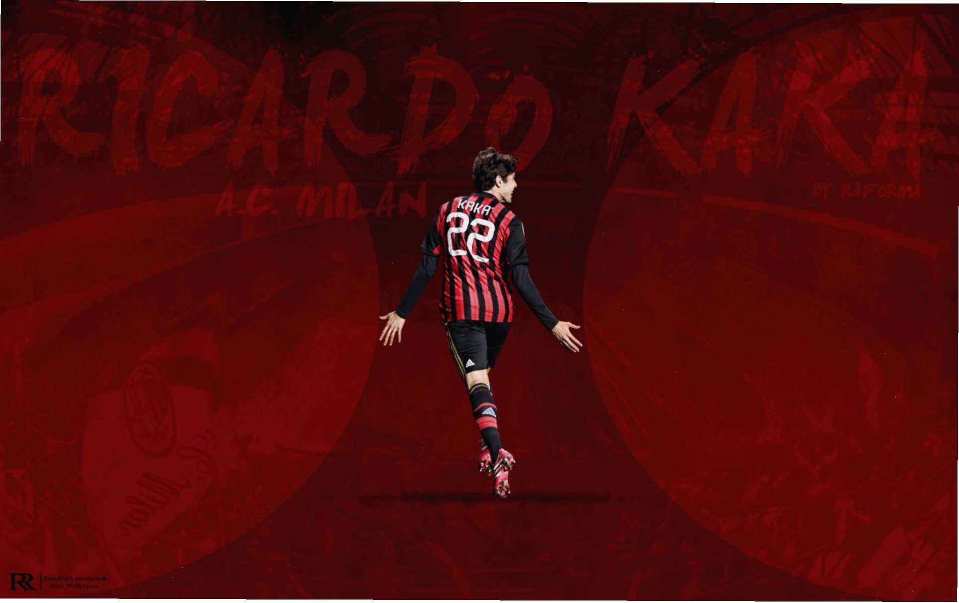 Kaka cười rạng rỡ trong màu áo tuyển Brazil