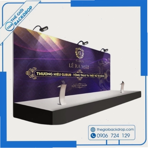 Mẫu backdrop sân khấu đẹp