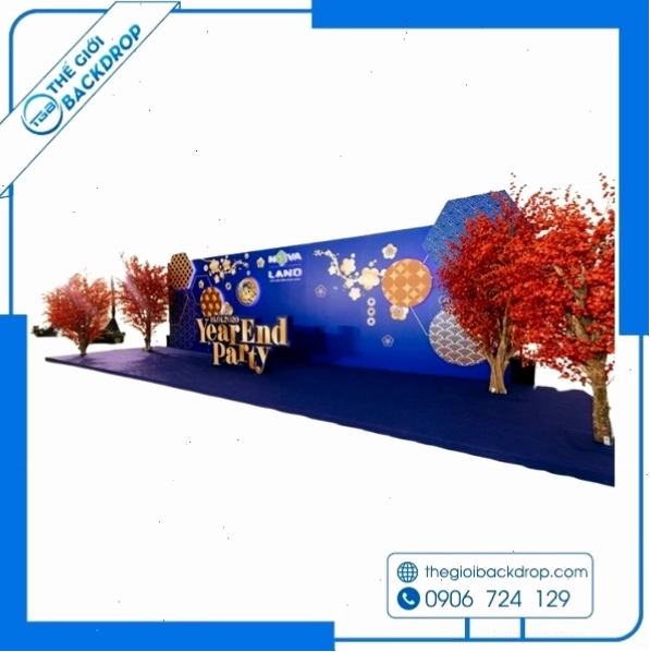 Mẫu backdrop sự kiện chuyên nghiệp
