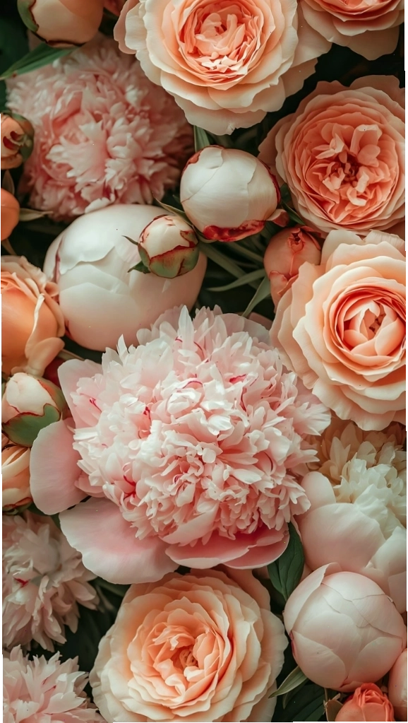 Mẫu đơn hồng cổ điển