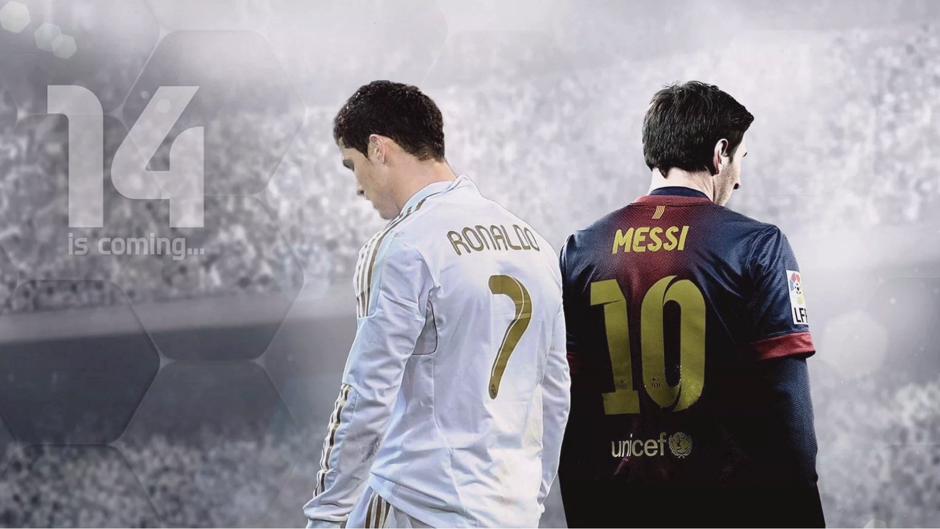 Messi và Ronaldo, bộ sưu tập hình nền
