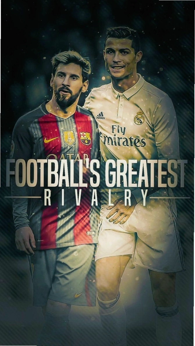 Messi và Ronaldo, hình nền 4K chung