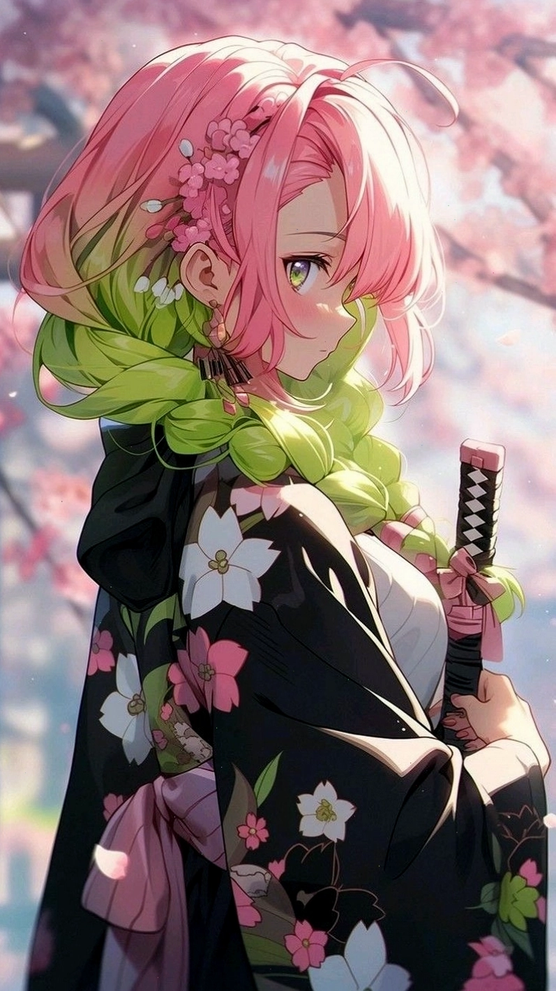 Mitsuri Kanroji và Obanai Iguro