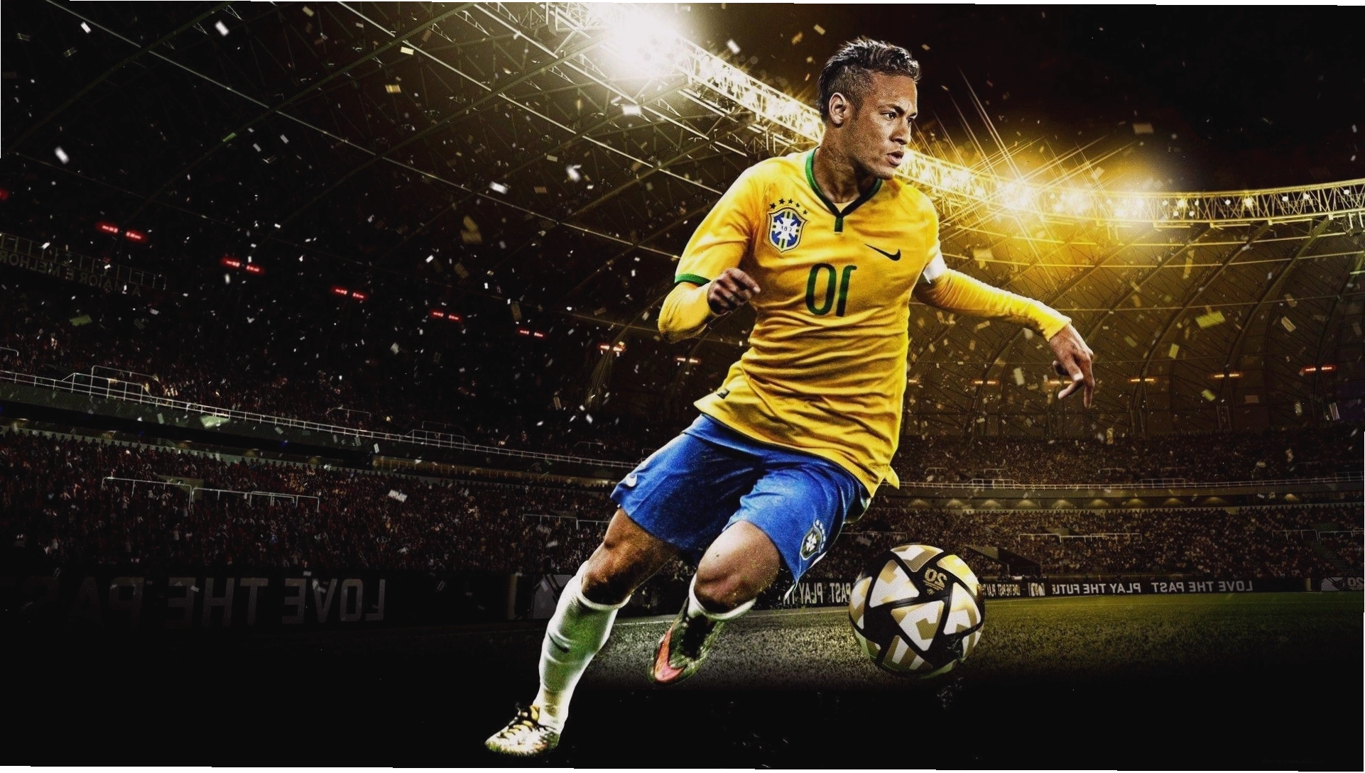 Neymar ăn mừng bàn thắng cùng đồng đội PSG