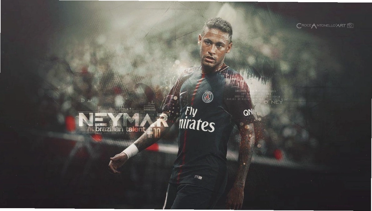 Neymar Jr. trong buổi tập luyện cùng PSG