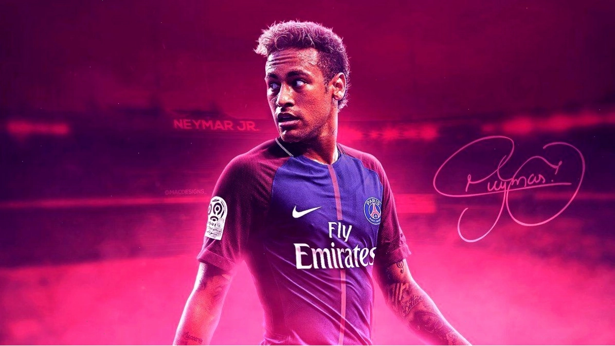 Neymar Jr. trong màu áo PSG, ảnh nền đẹp