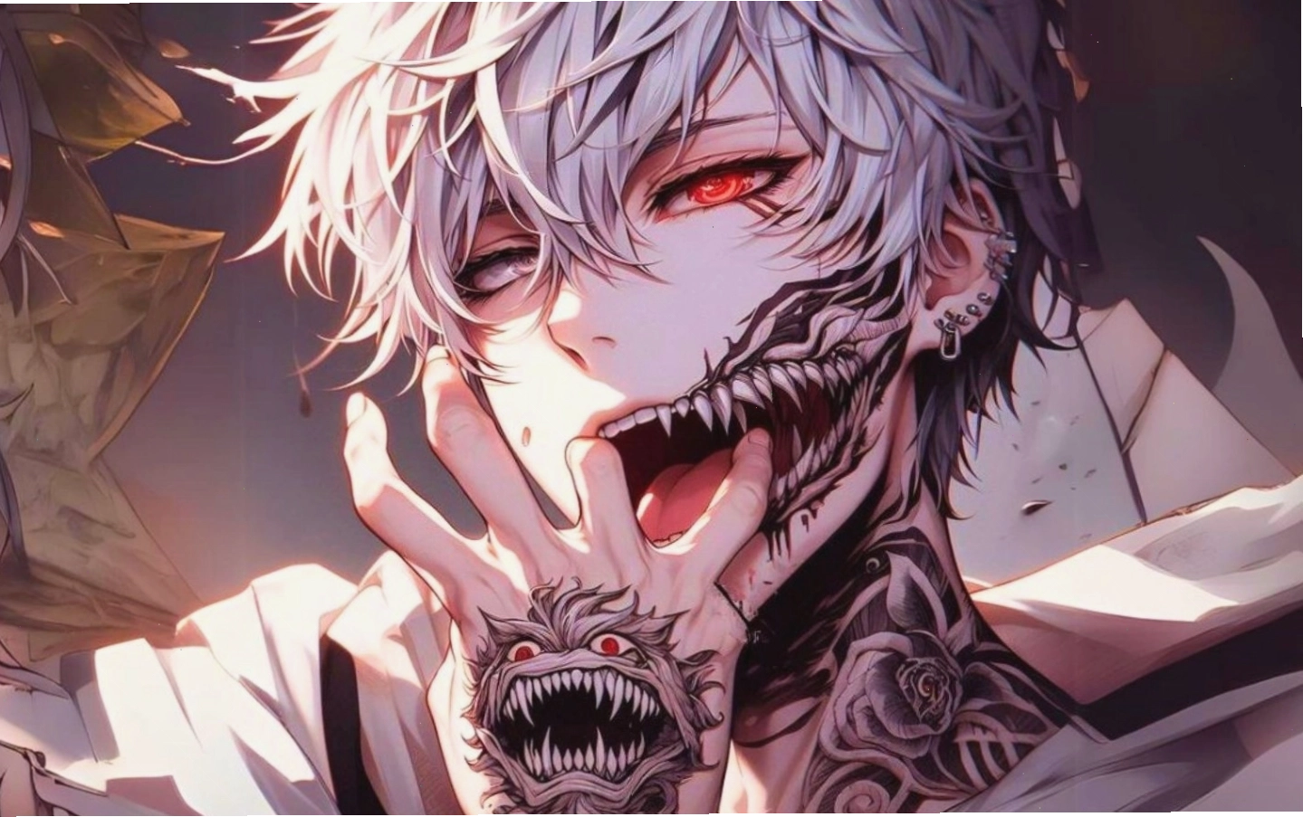 Nhân vật anime nam cuốn hút trong trang phục độc đáo