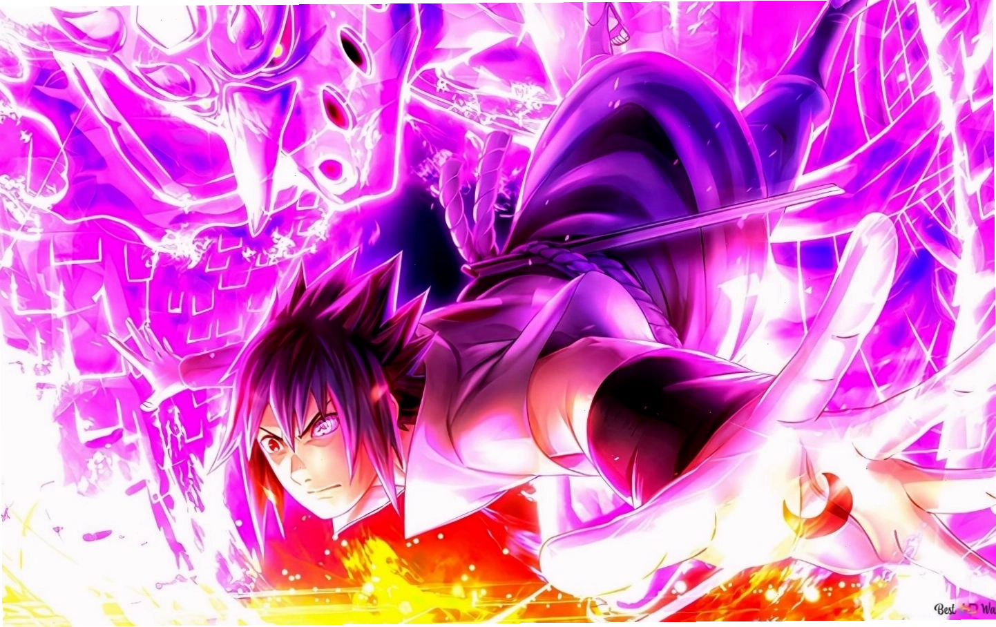 Sasuke Uchiha trong trạng thái sức mạnh tối thượng