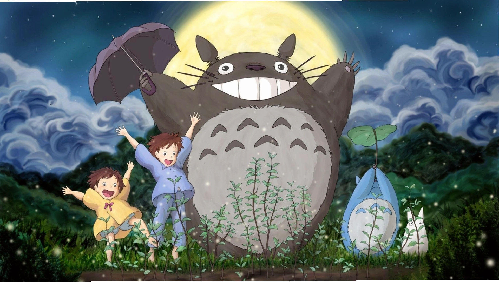 Totoro và các bạn nhỏ trong trang phục truyền thống