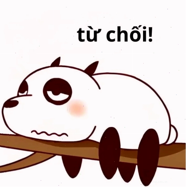 meme từ chối đơn giản và hiệu quả