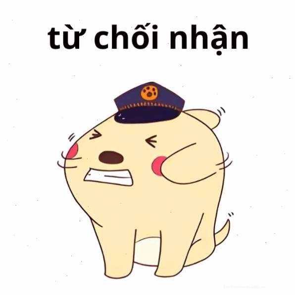 meme từ chối nhận đầy quyết liệt