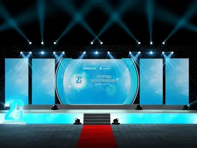 Tổng hợp các mẫu background sự kiện đẹp ấn tượng nhất 2026