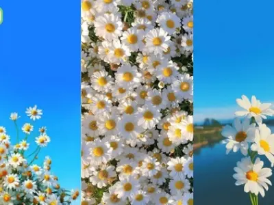 Tổng hợp hình nền bông cúc trắng đẹp siêu sắc nét