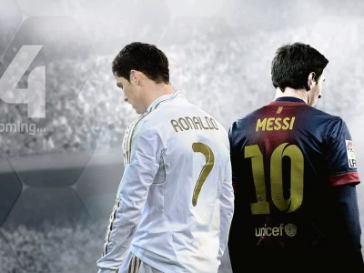 Hình nền Ronaldo và Messi 4K: Khi hai huyền thoại hội tụ