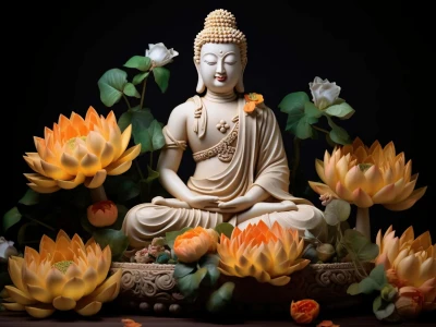 Khám phá Hình nền Hoa Sen Phật giáo: Biểu tượng Tâm linh và Vẻ đẹp Thanh tao