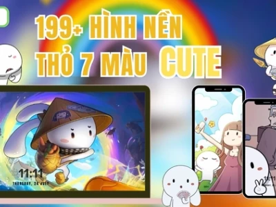 Khám Phá Thế Giới Ảnh Thỏ Bảy Màu: Từ Dễ Thương Đến Meme Hài Hước