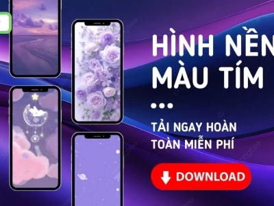 Khám phá thế giới hình nền màu tím pastel cute cho điện thoại và máy tính