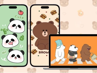 Tổng hợp hình nền gấu nâu cute làm đẹp màn hình điện thoại 2026