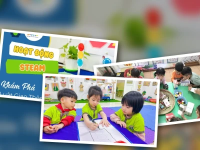 STEAM và trẻ em khám phá giao thông thông qua các hoạt động thực tế 2026